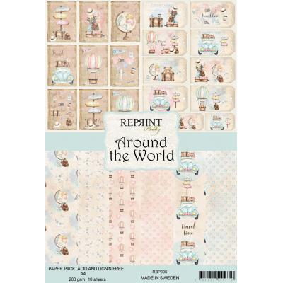 Reprint Around The World Collection Designpapier - Paper Pack